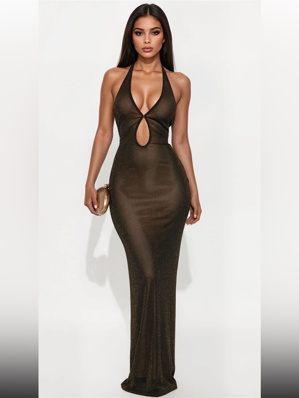 Elegant Black Evening Dress